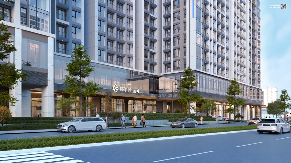 Shophouse thông tầng 1 FPT Plaza 4
