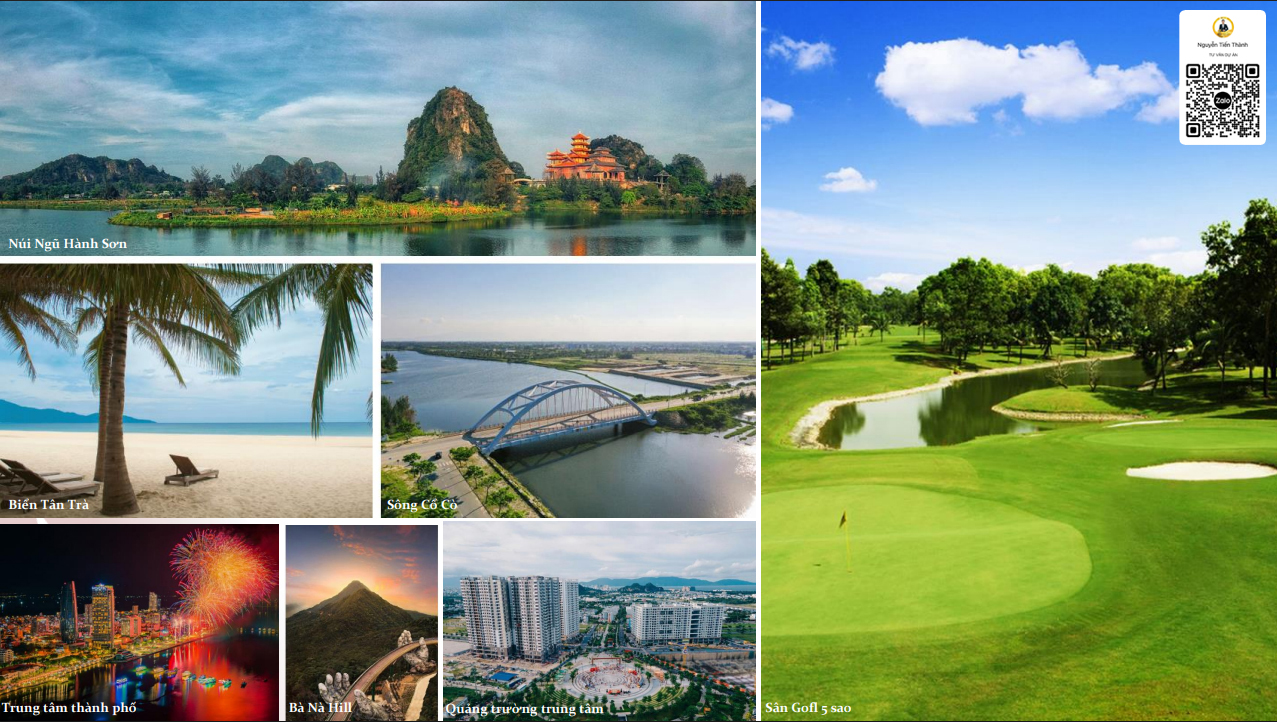 FPT Plaza 4 tiếp giáp núi Ngũ Hành Sơn, sân golf BRG, biển Tân Trà, trung tâm TP Đà Nẵng