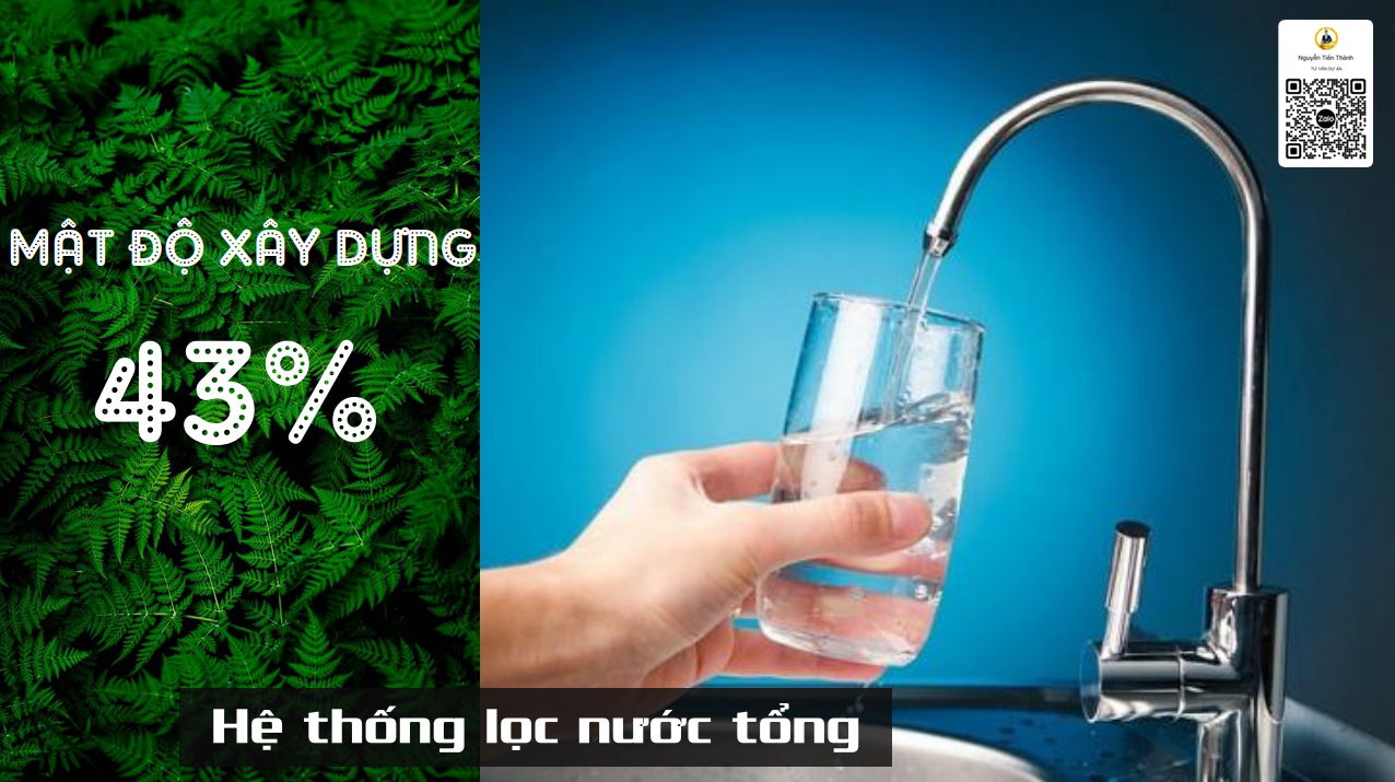 Hệ thống lọc nước tổng tòa nhà hiện đại