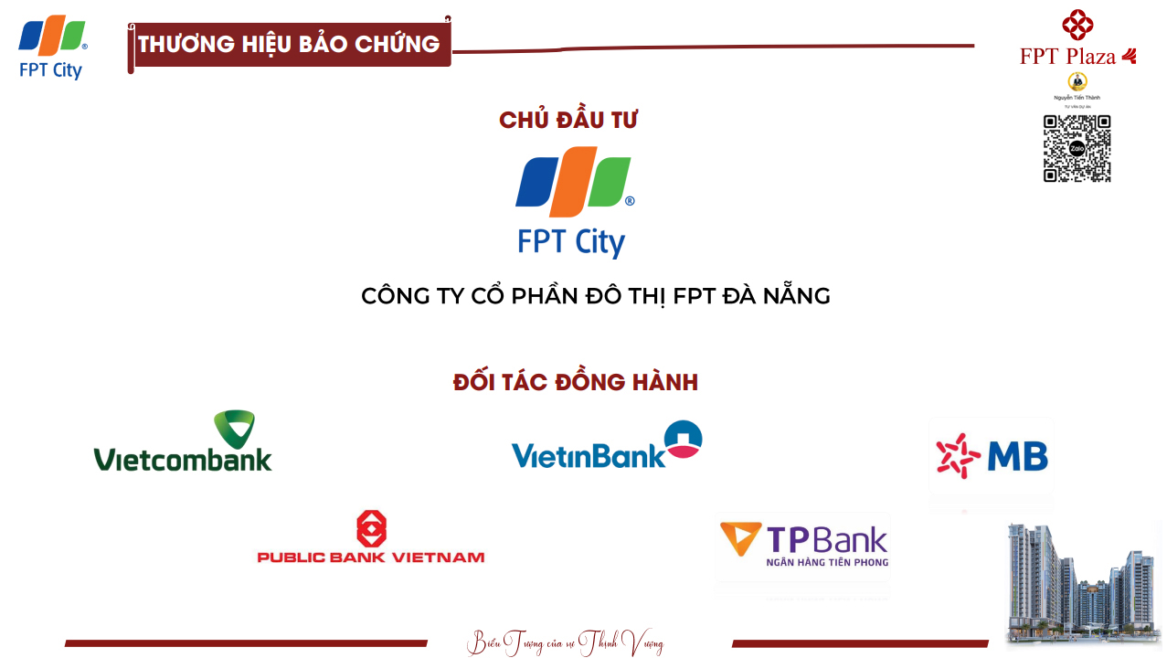 Đối tác ngân hàng cho vay tại dự án FPT Plaza 4