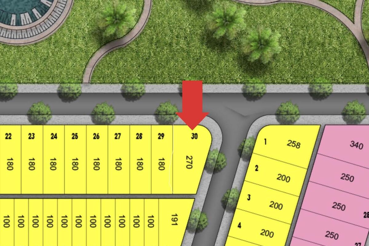 Vị trí lô đất B2-132-30 (Khu Đầm Sen - Nam Hòa Xuân)